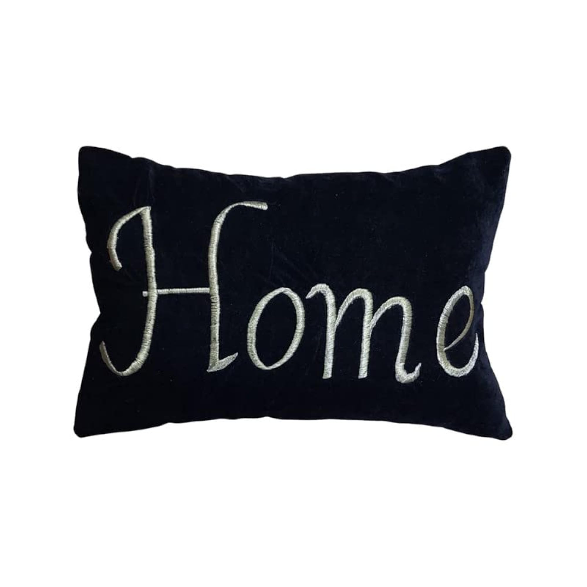 Home Embroidered Cushion Cover, 12x20